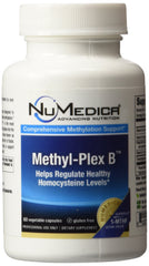 NuMedica Methyl-Plex B bottle front shows a complete daily vitamin blend
