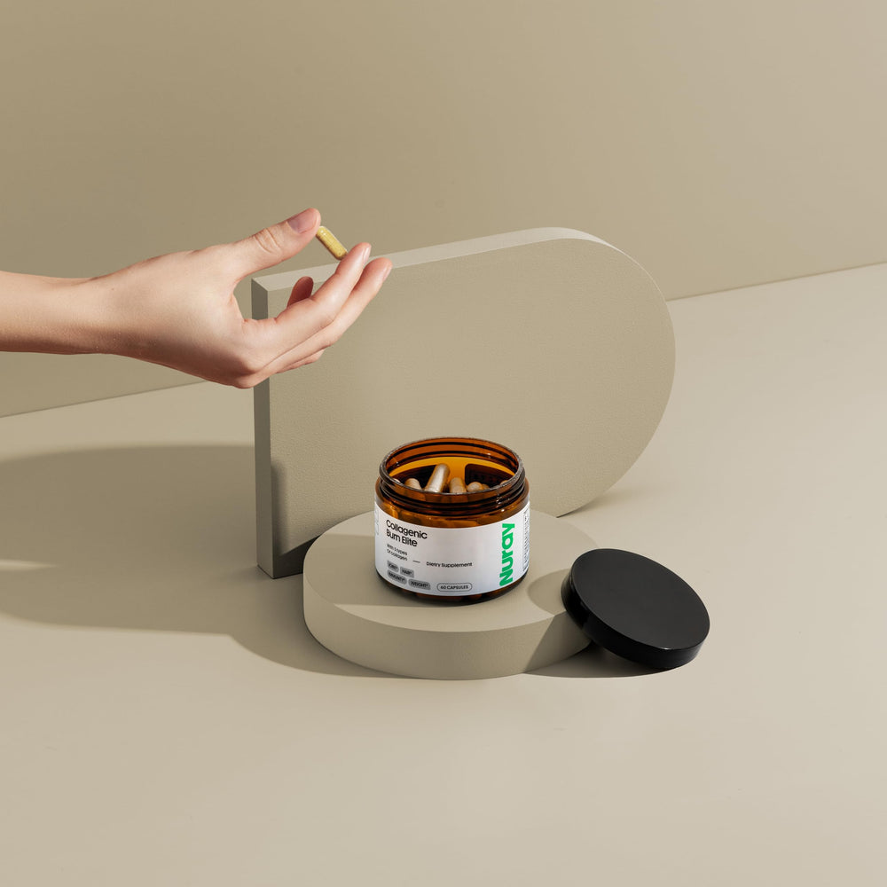 Energetic scene suggesting daytime focus with Nuray Collagenic Burn Elite.