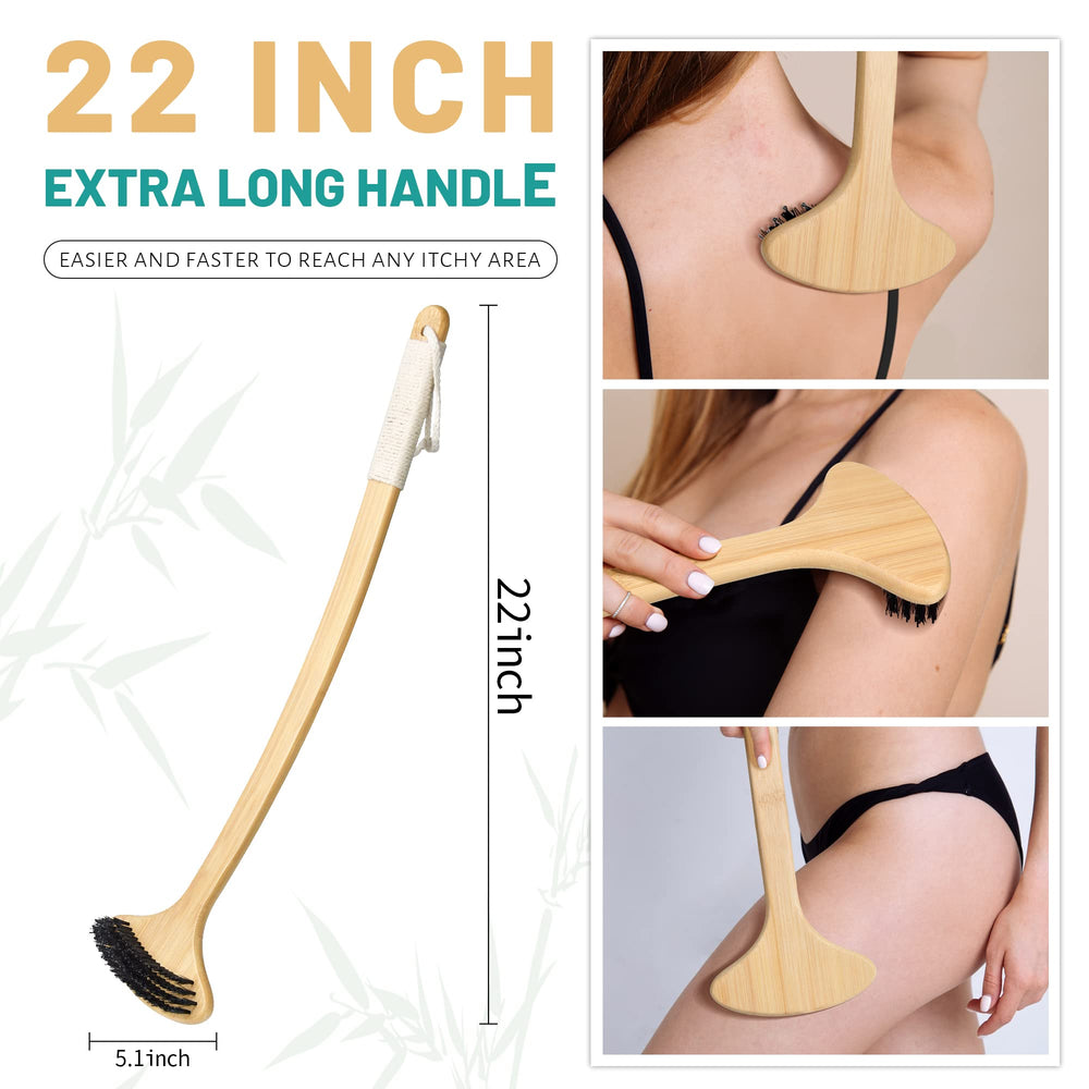 NURENDER bamboo back scratcher is waterproof for bath use.