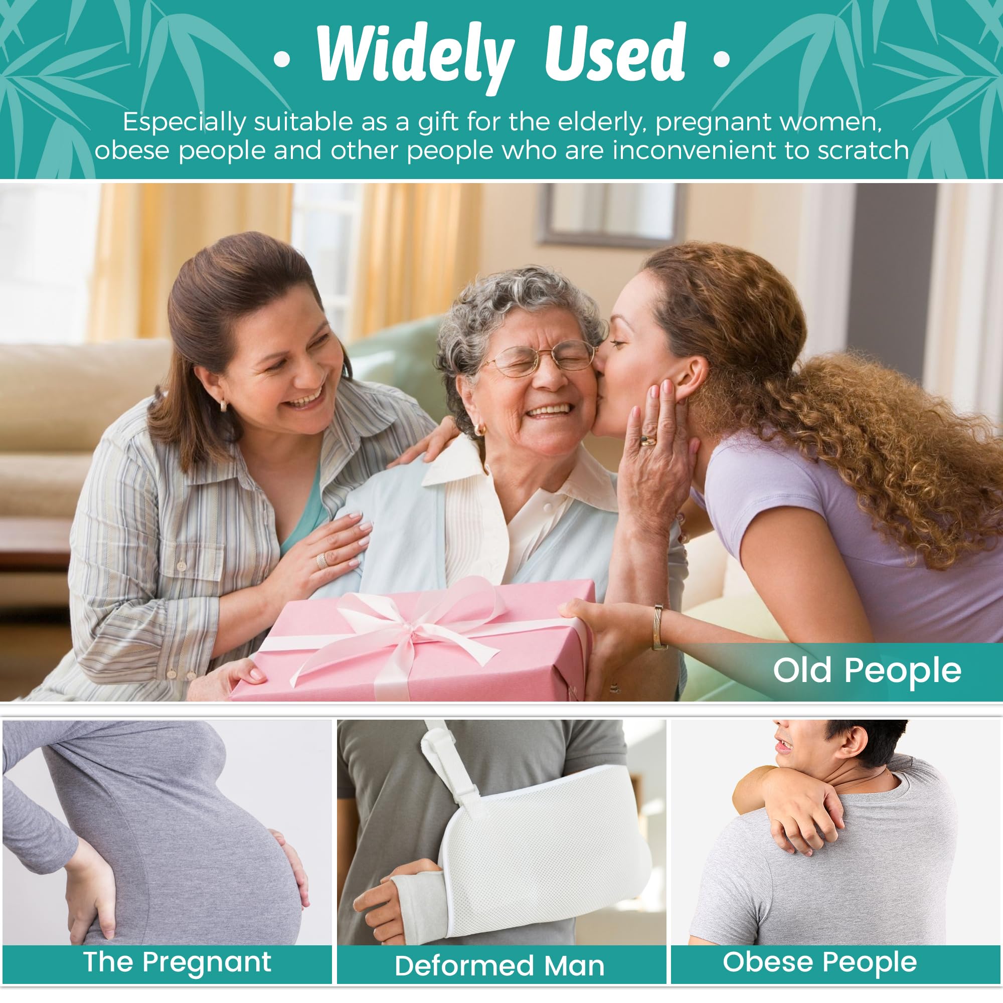 NURENDER inclusive design suits adults, seniors, and pregnant users.