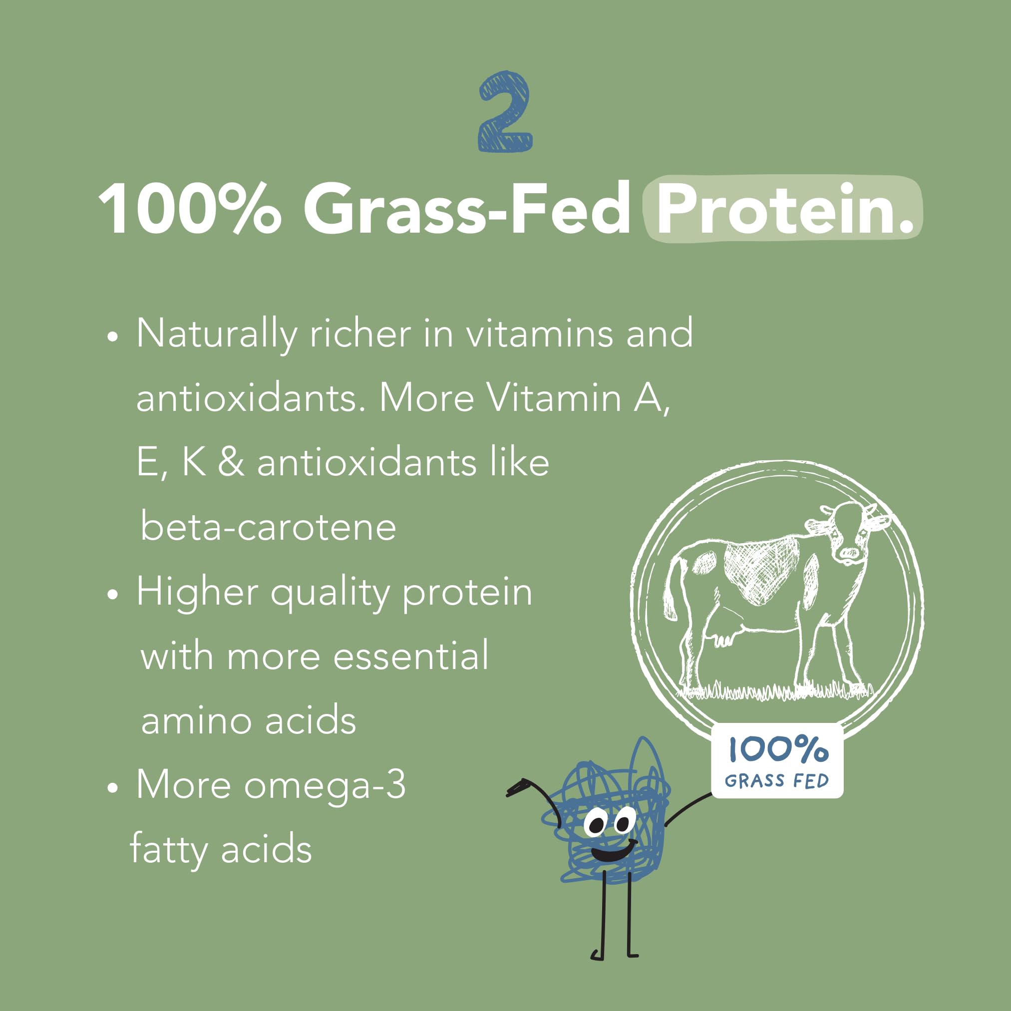 Nurished Mighty Strawberry Milk cup highlights 8g protein per serving