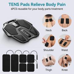 NURSAL EMS Foot Massager ergonomic sole fits a variety of feet
