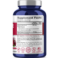 NusaPure Beet Root 20:1 extract close-up highlights concentrated potency