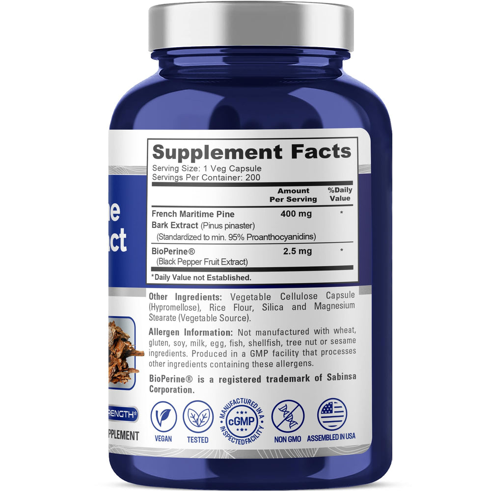 NusaPure Bioperine-enhanced formula labeling highlights absorption support.