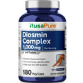 NusaPure Diosmin Complex 1000mg per Serving | 180 Veggie Caps | Vegan