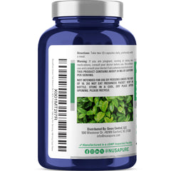 Capsules of NusaPure green tea for easy daily use