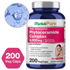 NusaPure Phytoceramide Complex outer packaging showing USA-made production
