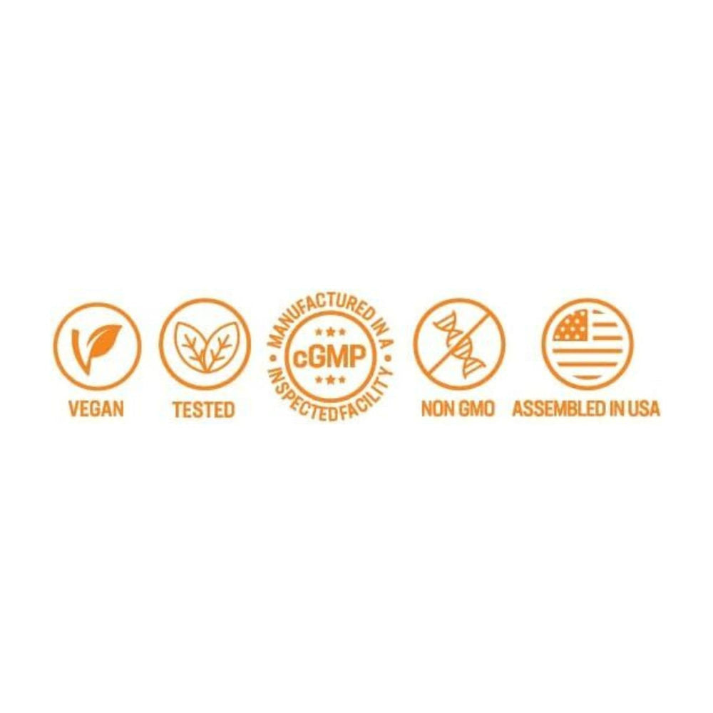 NusaPure Siberian Rhubarb vegan/vegetarian statement on packaging.
