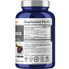 NusaPure vegan capsules in a 200-count bottle suitable for vegetarians.