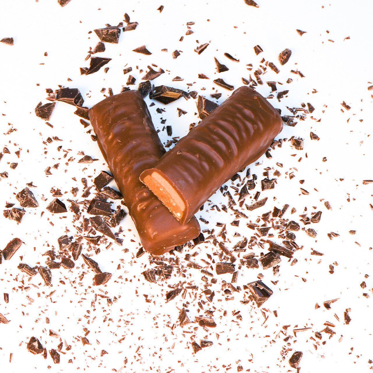 Nutmeg State Nutrition peanut butter bar break, soft texture and protein boost