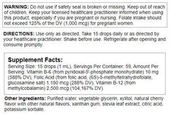 Nutra Biogenesis Methyl Factors drops dispense for quick intake