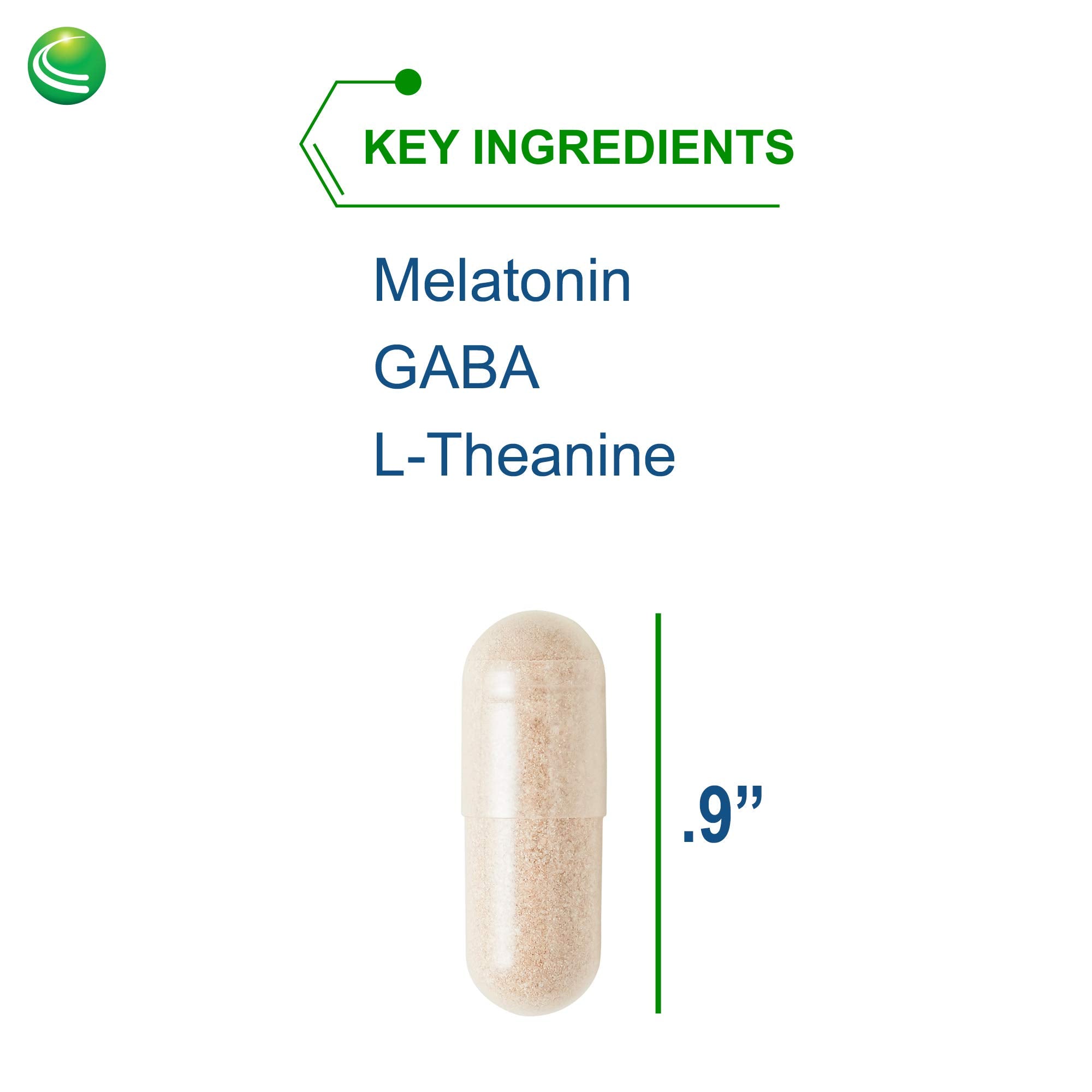 Front packaging of Nutra Biogenesis Sleep Factors highlights melatonin and botanicals.