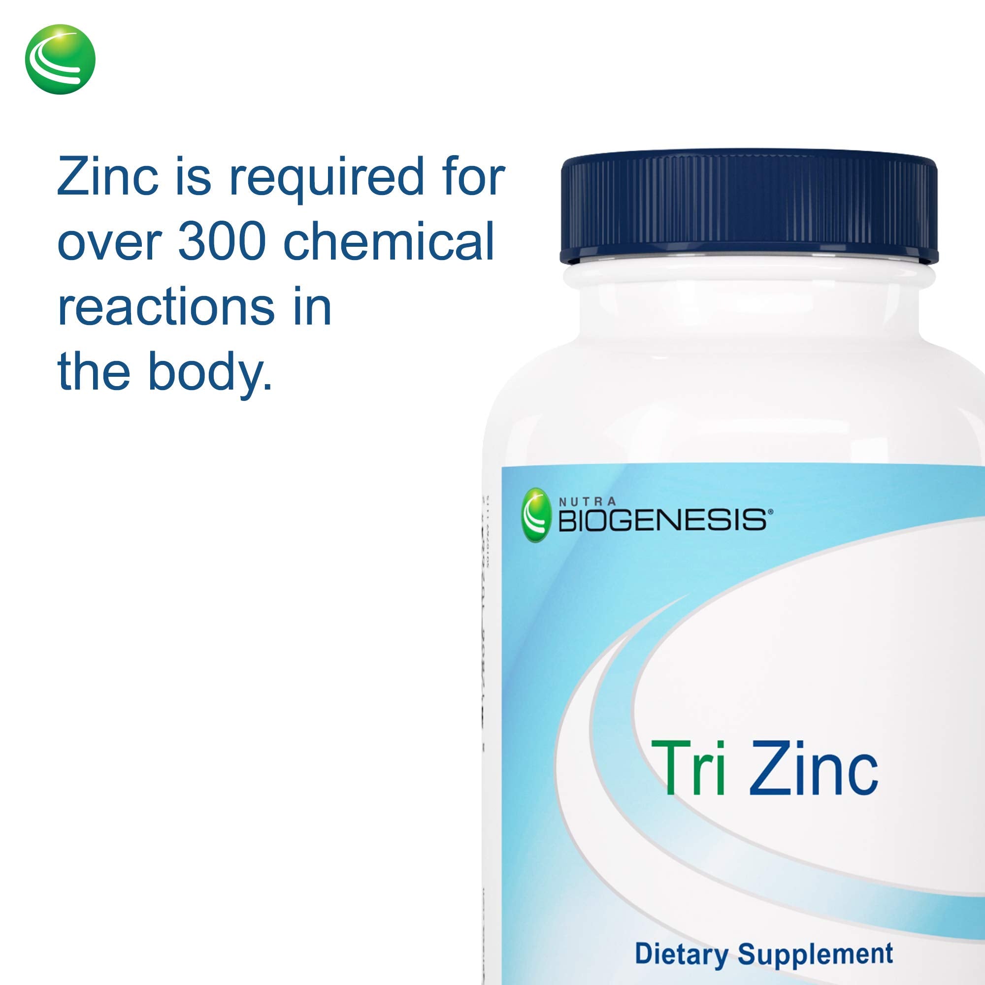 Nutra Biogenesis Tri Zinc health routine image conveying everyday wellness support