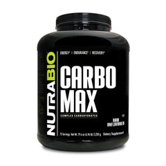 NutraBio CarboMax maltodextrin powder for steady energy during workouts