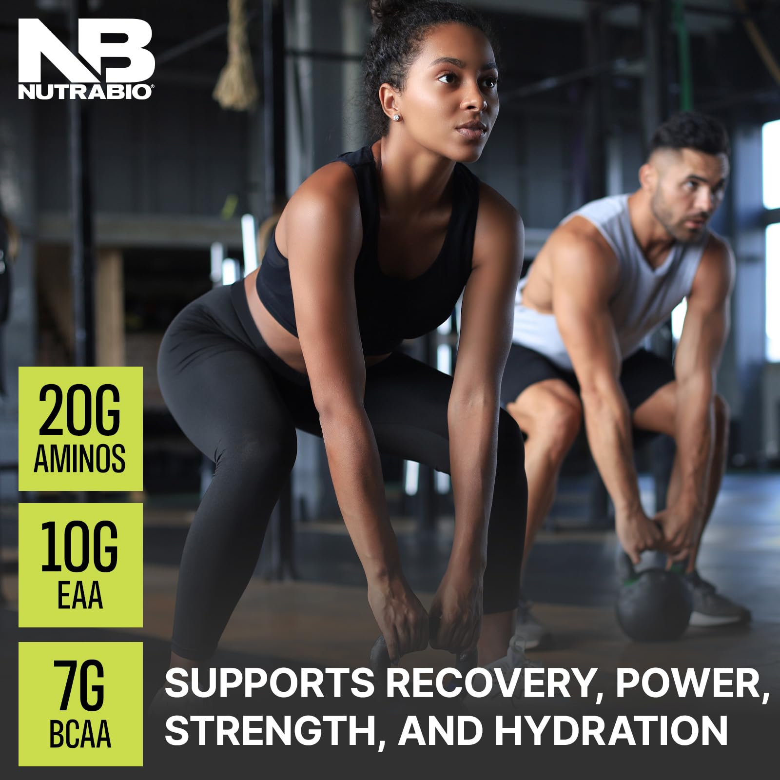 NutraBio Intra Blast intra-workout mix designed for sustained energy and focus.