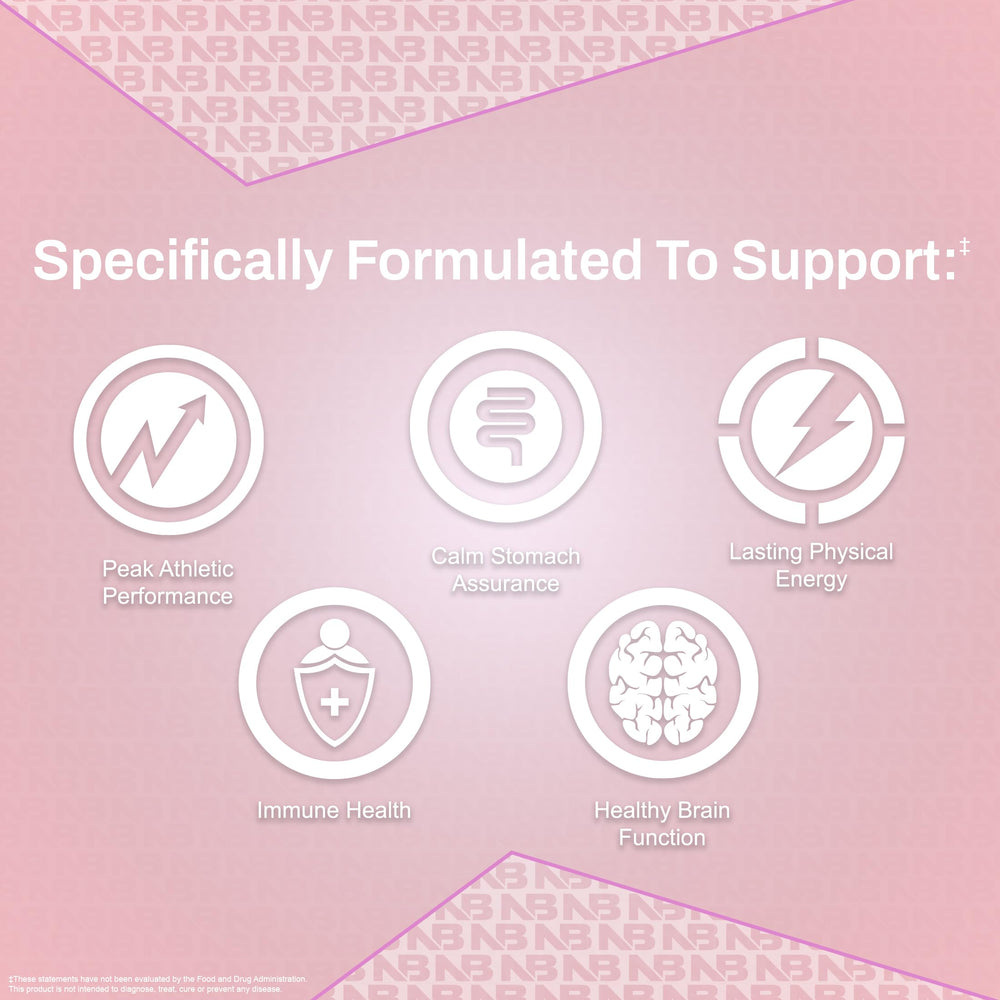 NutraBio Multisport Women ingredient panel reveals essential micronutrients