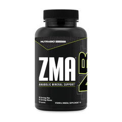 NutraBio ZMA tablet close-up for post-workout recovery support