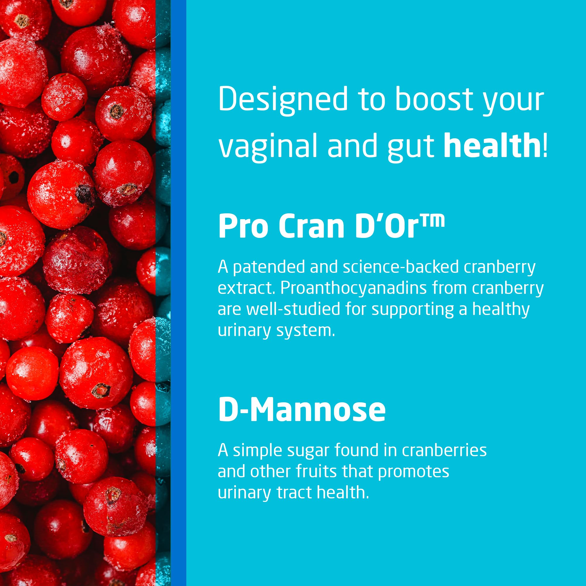 NutraBlast Vaginal Probiotics capsules close-up showing potency for gut health.