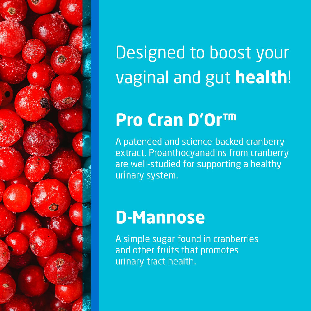 NutraBlast Vaginal Probiotics capsules close-up showing potency for gut health.