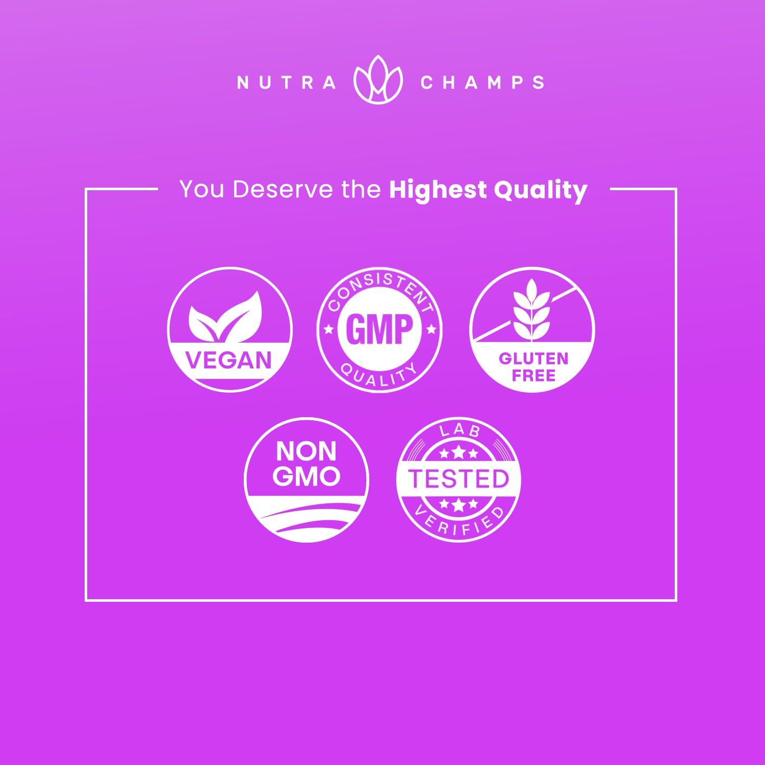 Ingredients label highlights vegan, non-GMO biotin gummies formula.