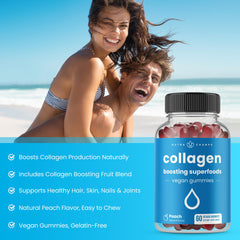 NutraChamps collagen gummies two-per-day serving for easy routine.