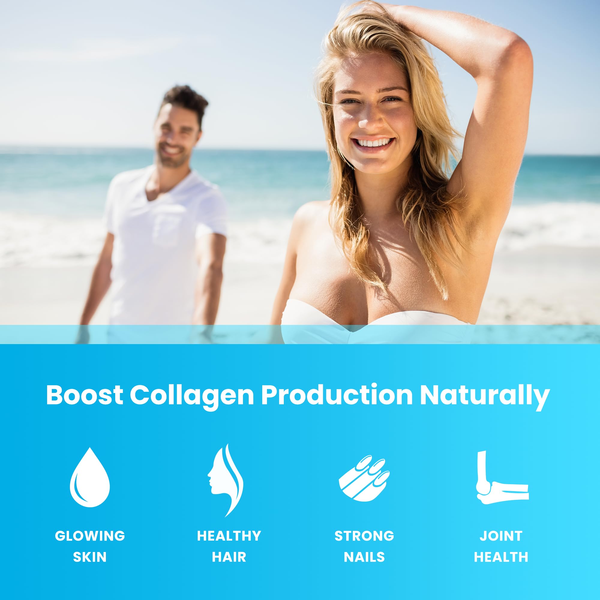 NutraChamps collagen gummies vegan label indicating plant-based formula.