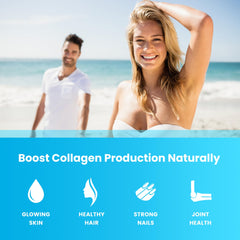 NutraChamps collagen gummies vegan label indicating plant-based formula.