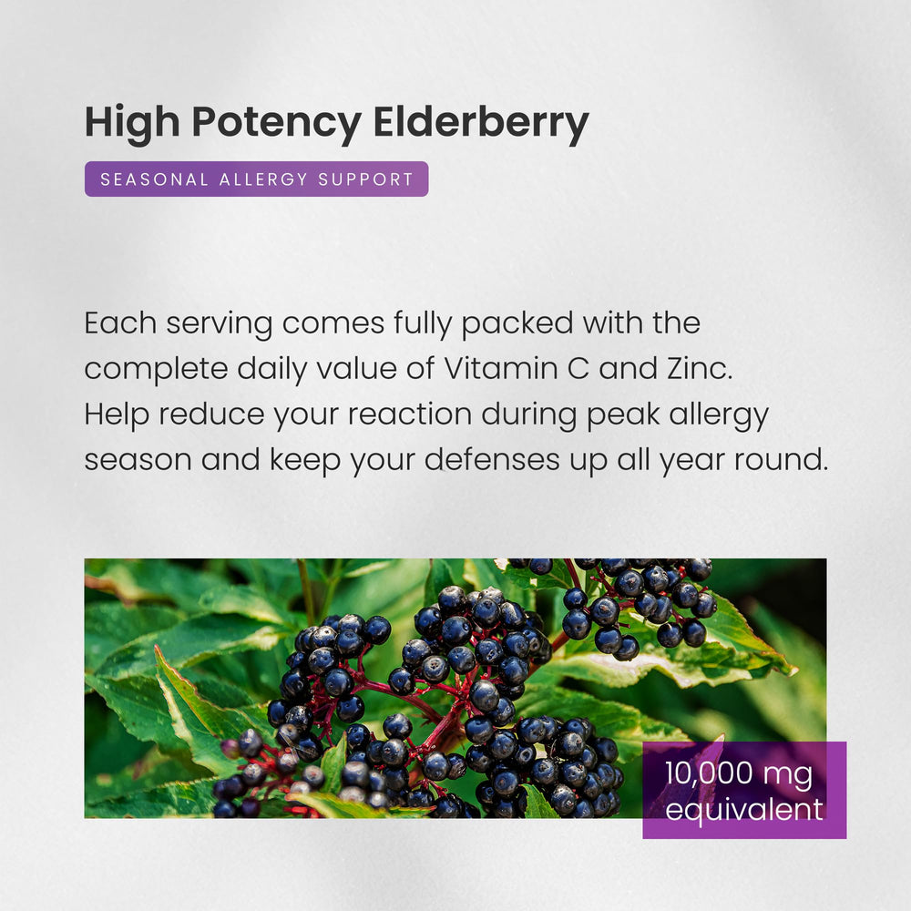 NutraChamps elderberry 5in1 bottle on desk ready for everyday wellness.