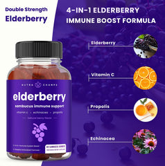 NutraChamps Elderberry Gummies two-pack box for ongoing supply at home or travel