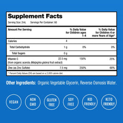 NutraChamps zinc drops kids measuring pipette demonstrates easy dosage