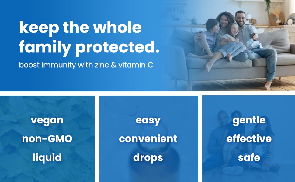 NutraChamps zinc drops kids label emphasizes sugar-free vegan formula