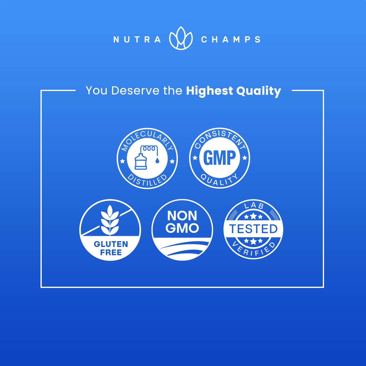 NutraChamps natural lemon scent enhances enjoyment when taking pills