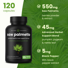 NutraChamps nettle extract supporting bladder health
