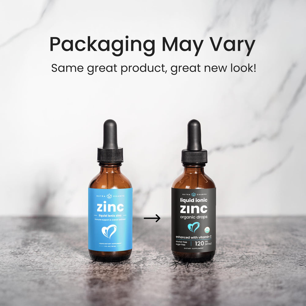 NutraChamps sugar-free zinc drops highlight clean taste and no added sugar.