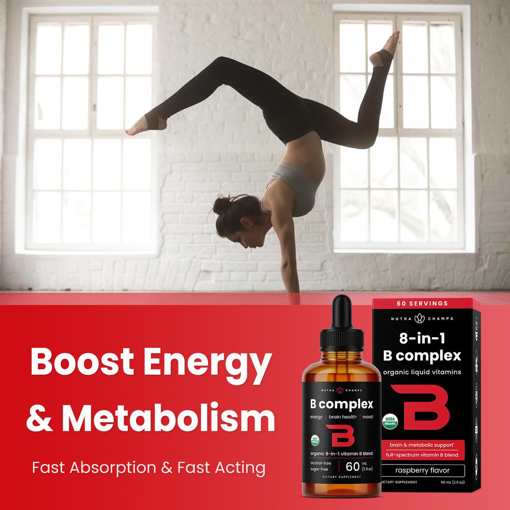 NutraChamps bottle label highlights organic, vegan, non-GMO attributes.