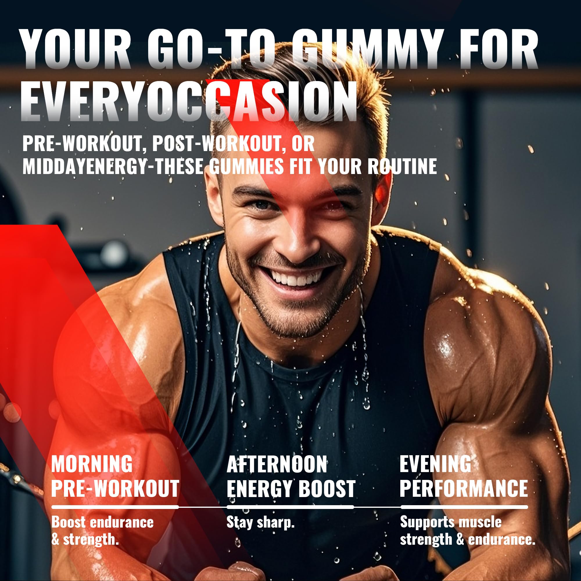 NUTRAGOGO Creatine Gummies in gym setting ready to support workouts