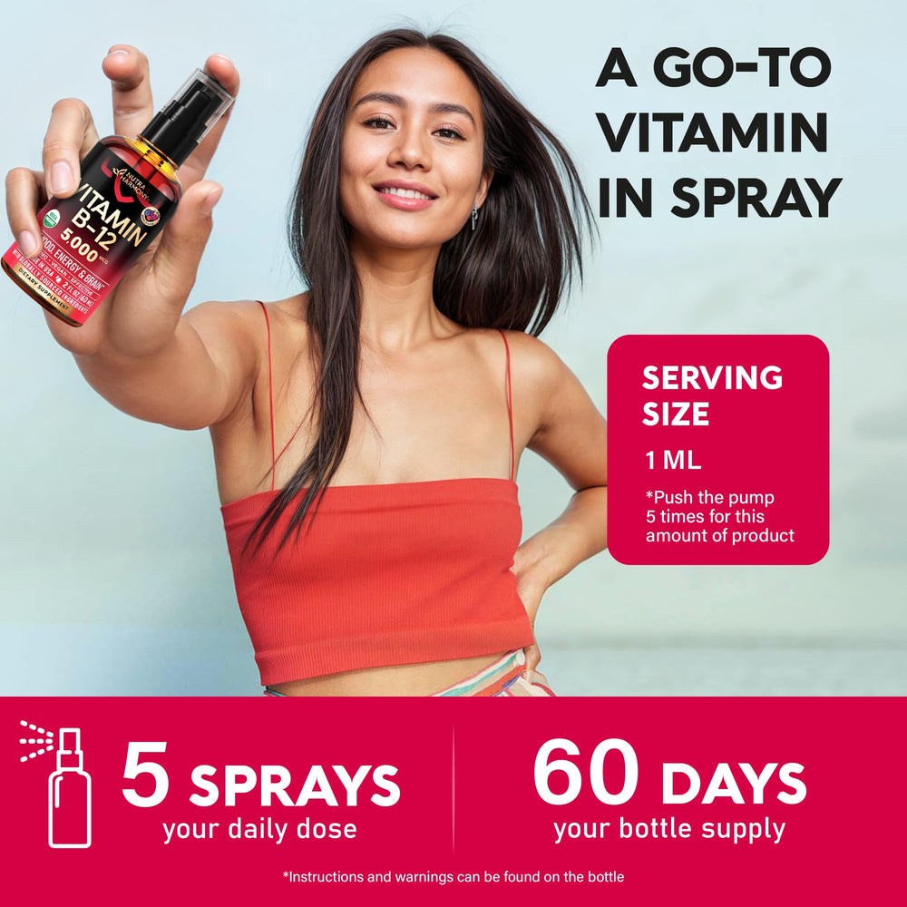 Nutraharmony amber bottle close-up showing dosage and dropper.