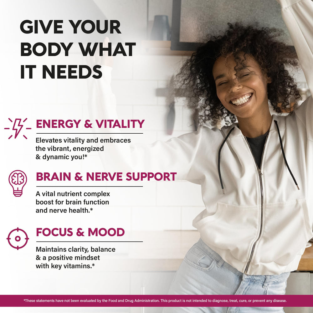 NutraHarmony B Complex Drops dropper in action for easy sublingual use.