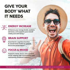 NutraHarmony B12 drops label closeup emphasizes USDA Organic vegan formula.