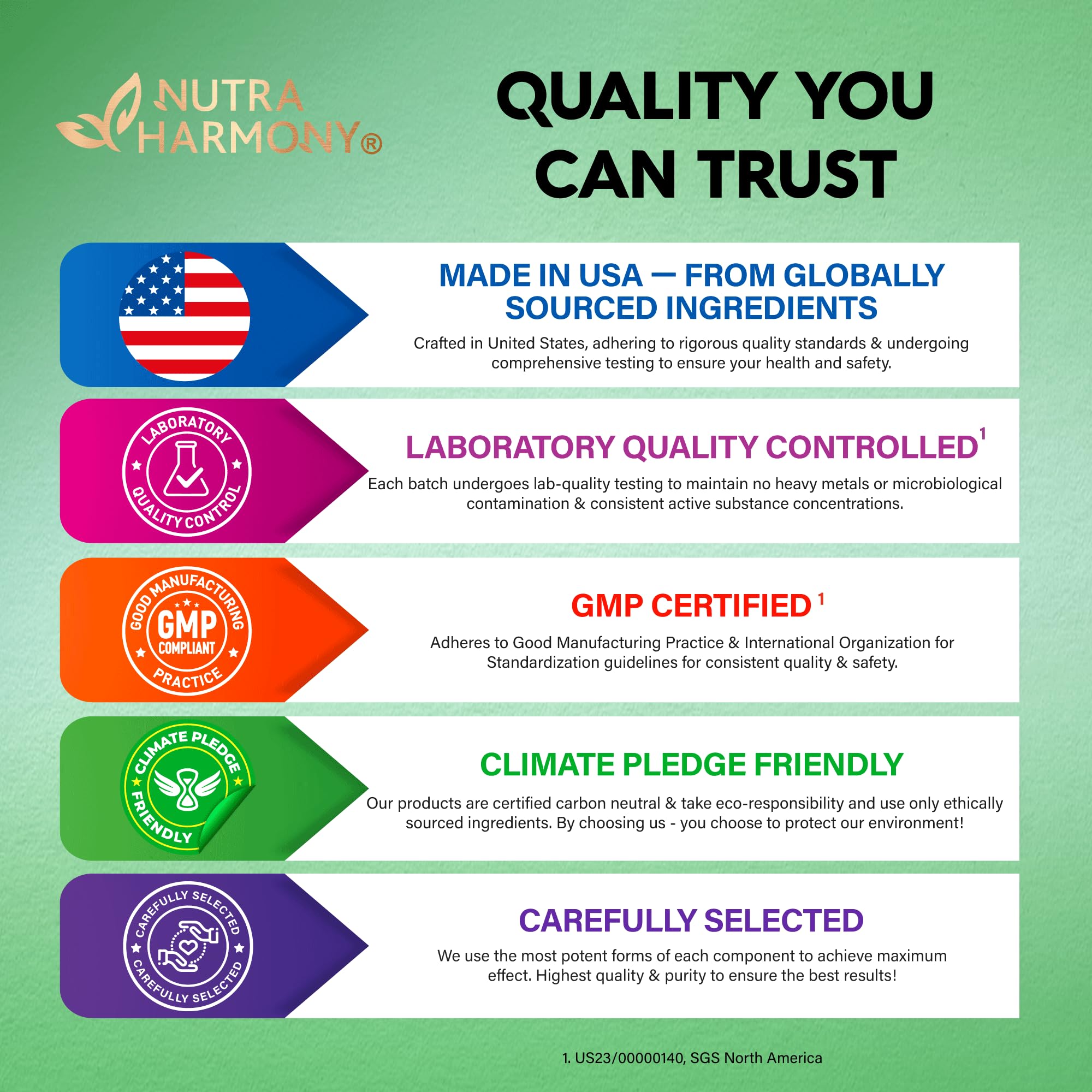 Hand holding NutraHarmony bariatric multivitamin capsule.