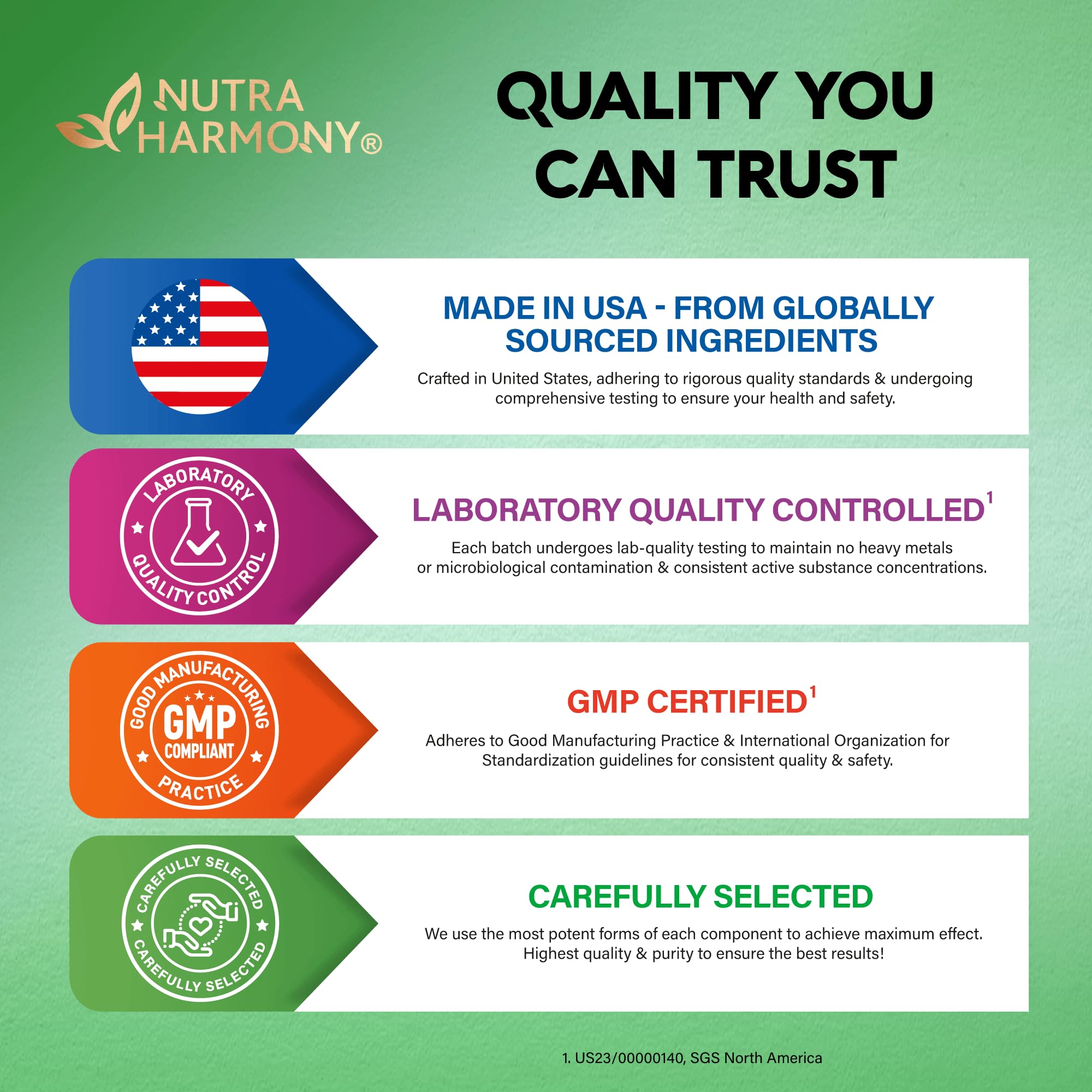 NutraHarmony bottle on kitchen counter for daily health routine