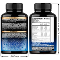NutraHarmony Colon Cleanse capsules for convenient daily digestive support.