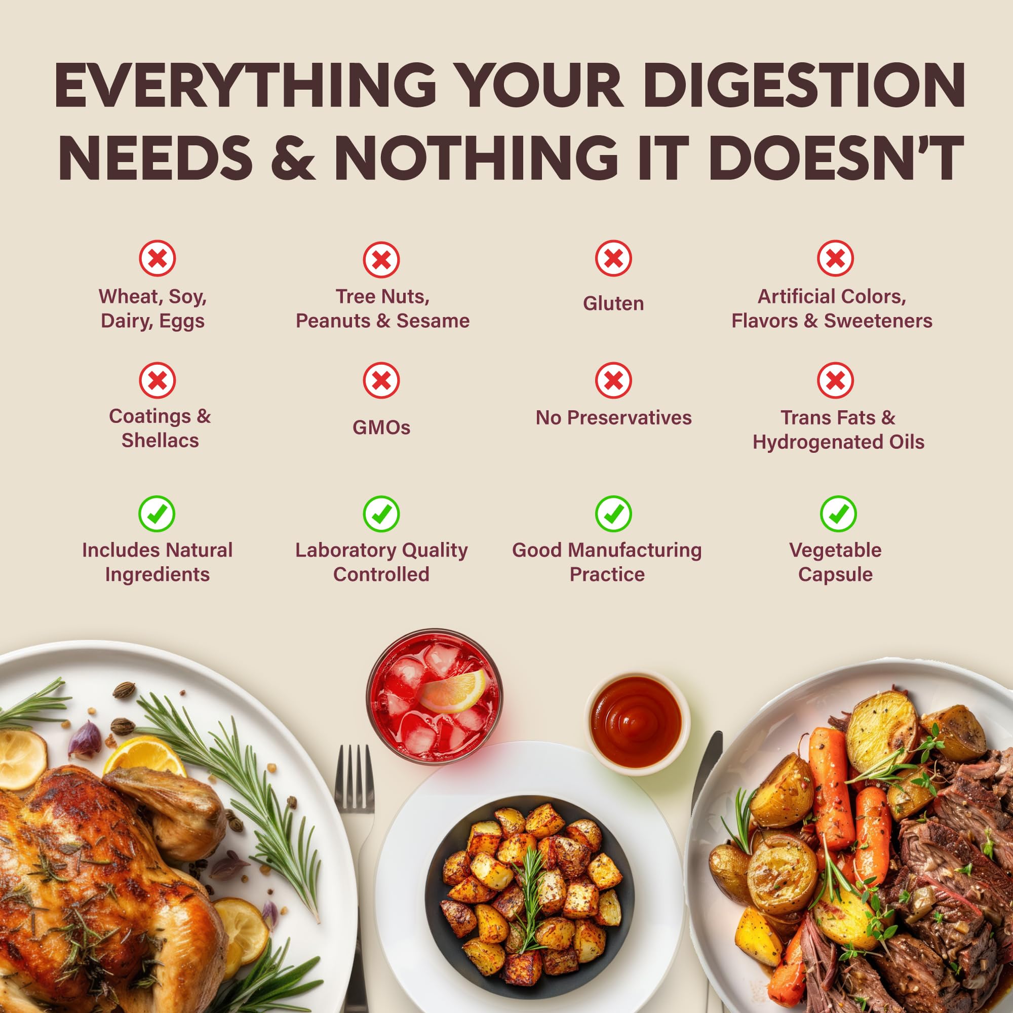 NutraHarmony envase de 90 cápsulas para uso diario vegano