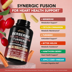 NutraHarmony hawthorn berry capsules supporting heart wellness and vitality