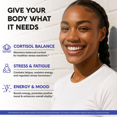 NutraHarmony herbal blend-ingredients-closeup featuring Ashwagandha and Rhodiola for stress support