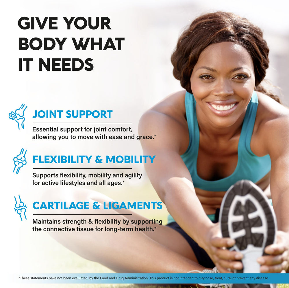 NutraHarmony joint-support bottle on table ready for daily use