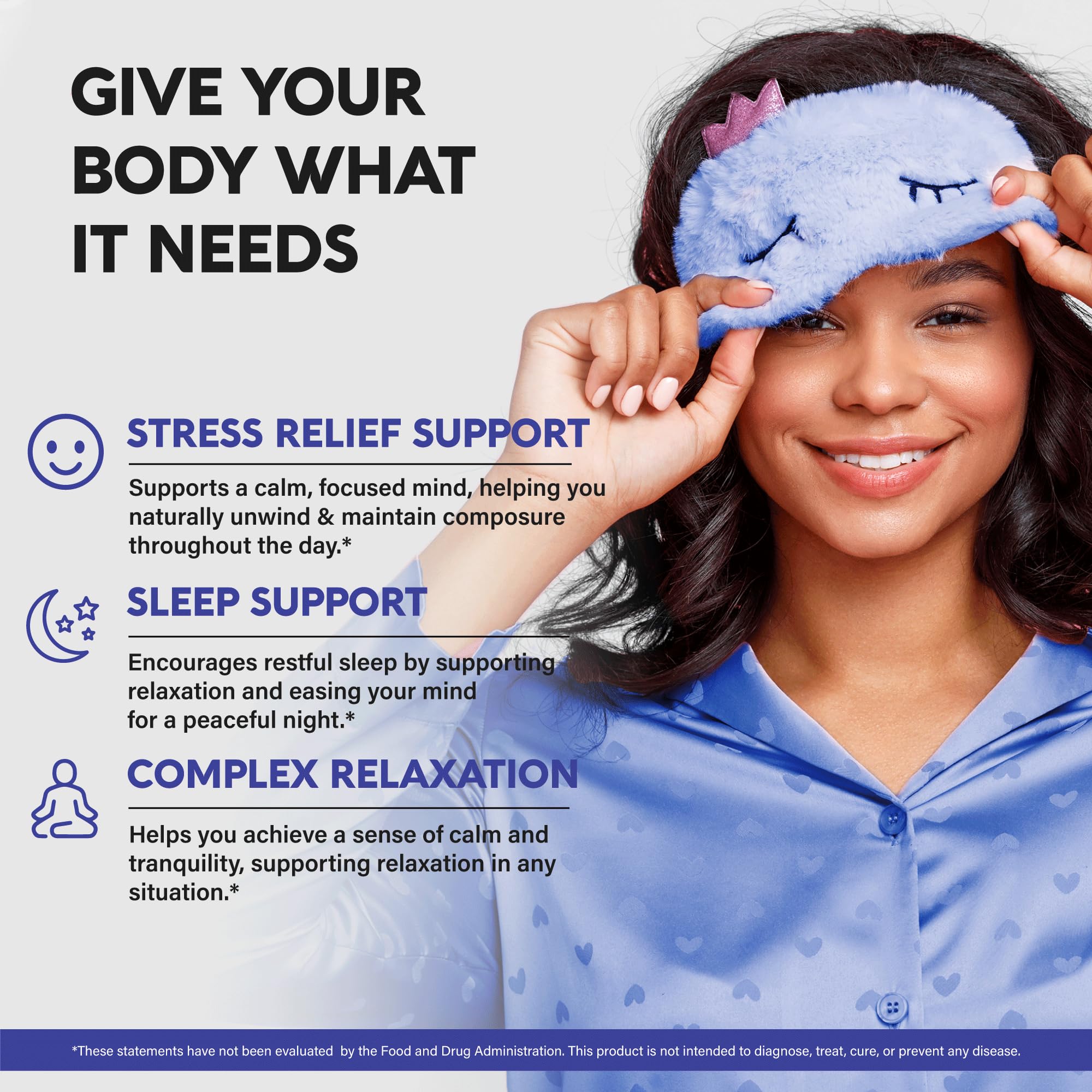 Nutraharmony label shows USA-made quality and allergen-free formulation.