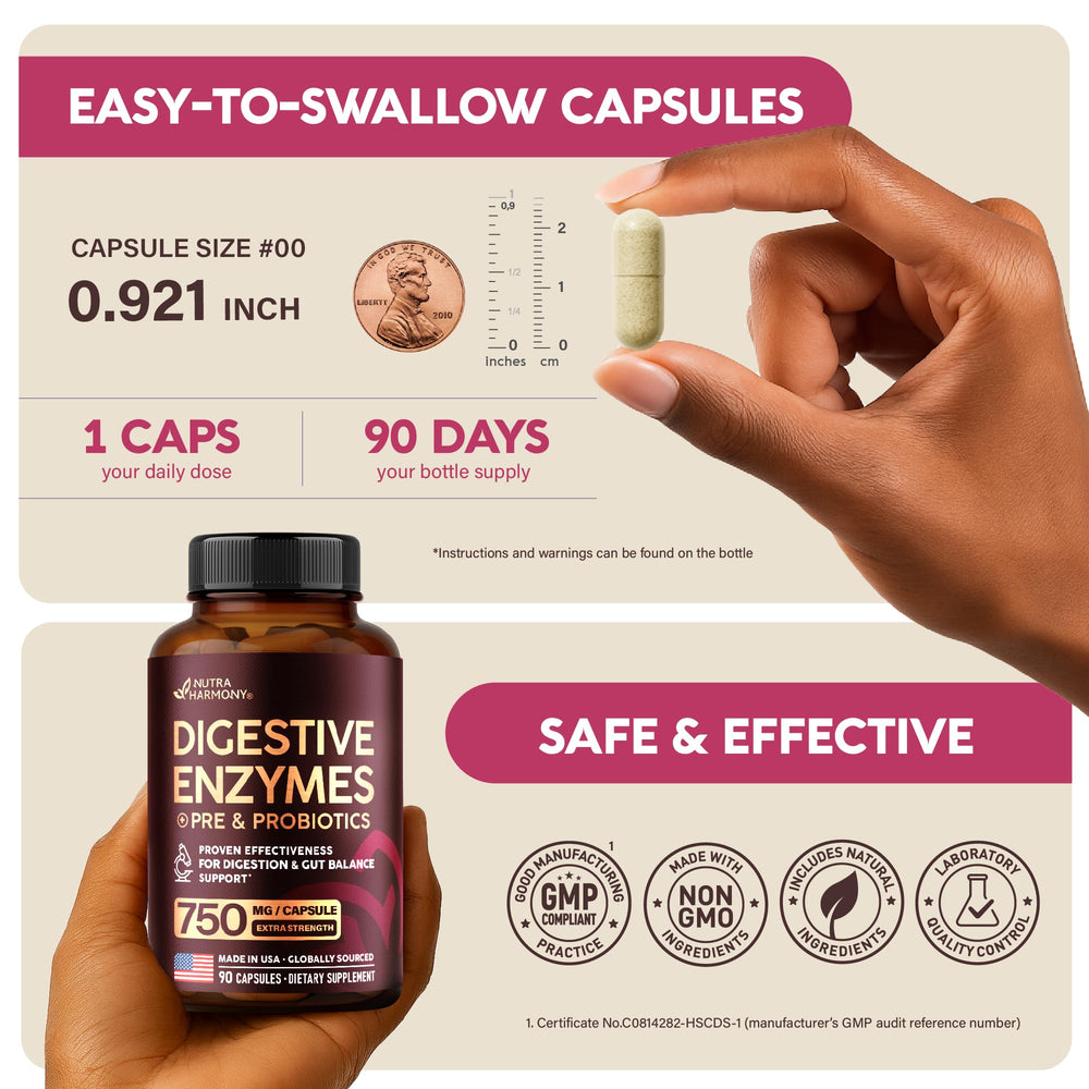 NutraHarmony laboratorio certificado en EE. UU., control de calidad