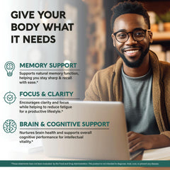 NutraHarmony Lions Mane daily-use – bottle on shelf suggesting everyday cognitive support