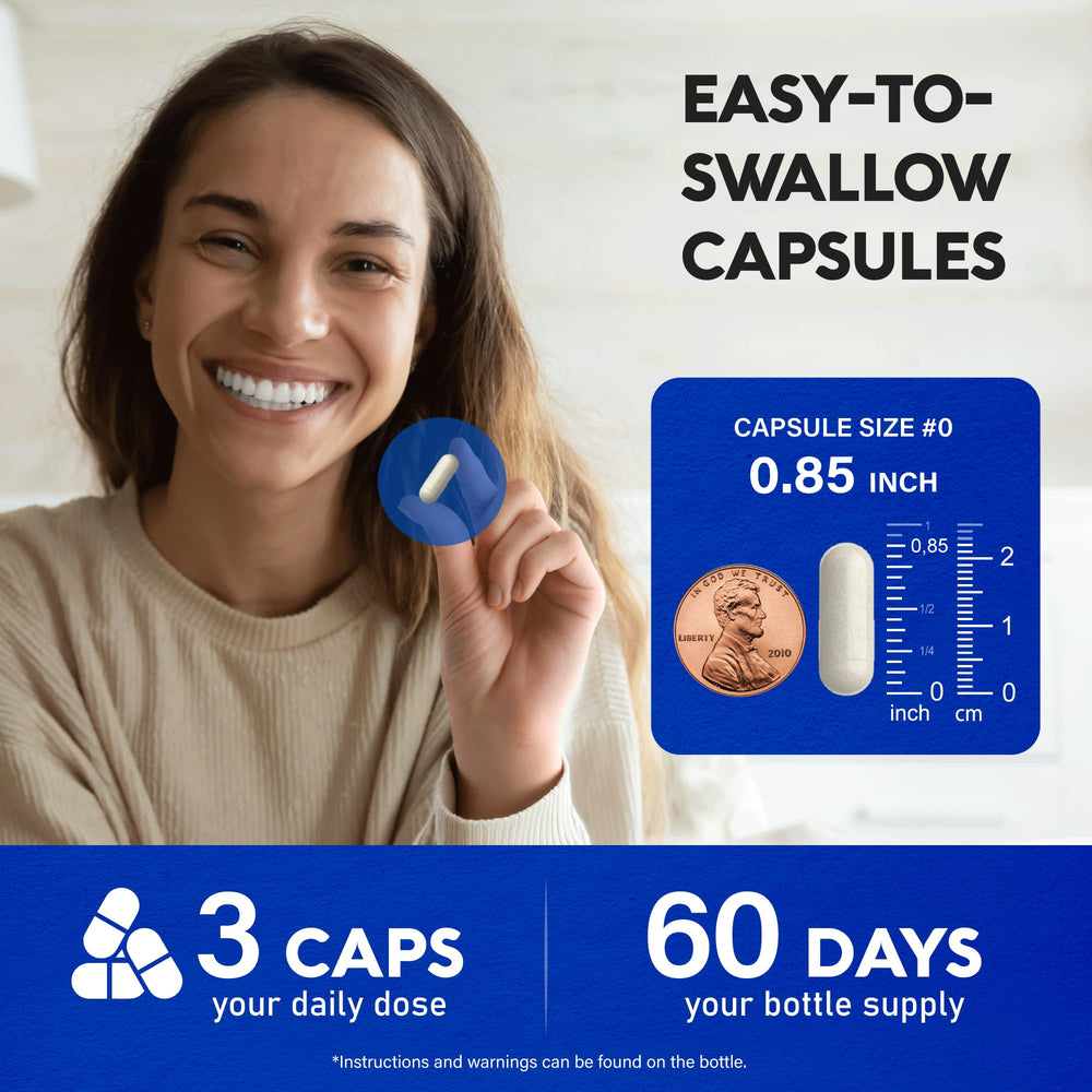 NutraHarmony Magnesium badge emphasizes vegan and non-GMO ingredients for clean supplementation.